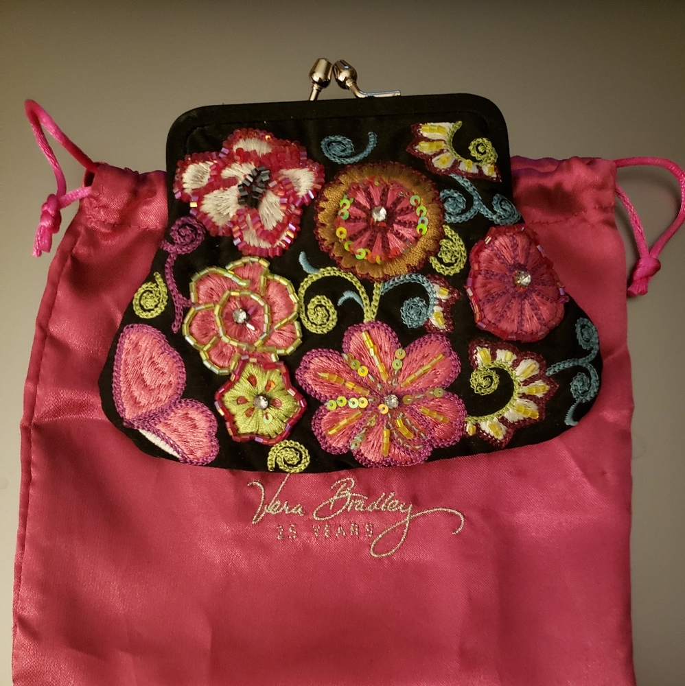 Vera Bradley beaded purse